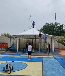 膜結(jié)構(gòu)景觀棚